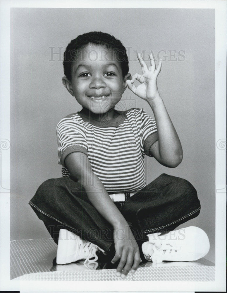 1983 Press Photo Emmanuel Lewis Actor Webster - Historic Images