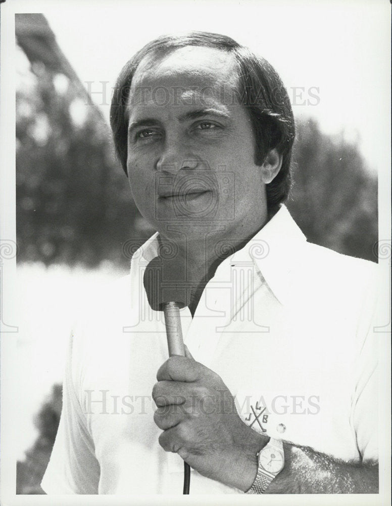 1980 Press Photo Johnny Bench co-host of "Games People Play" - Historic Images