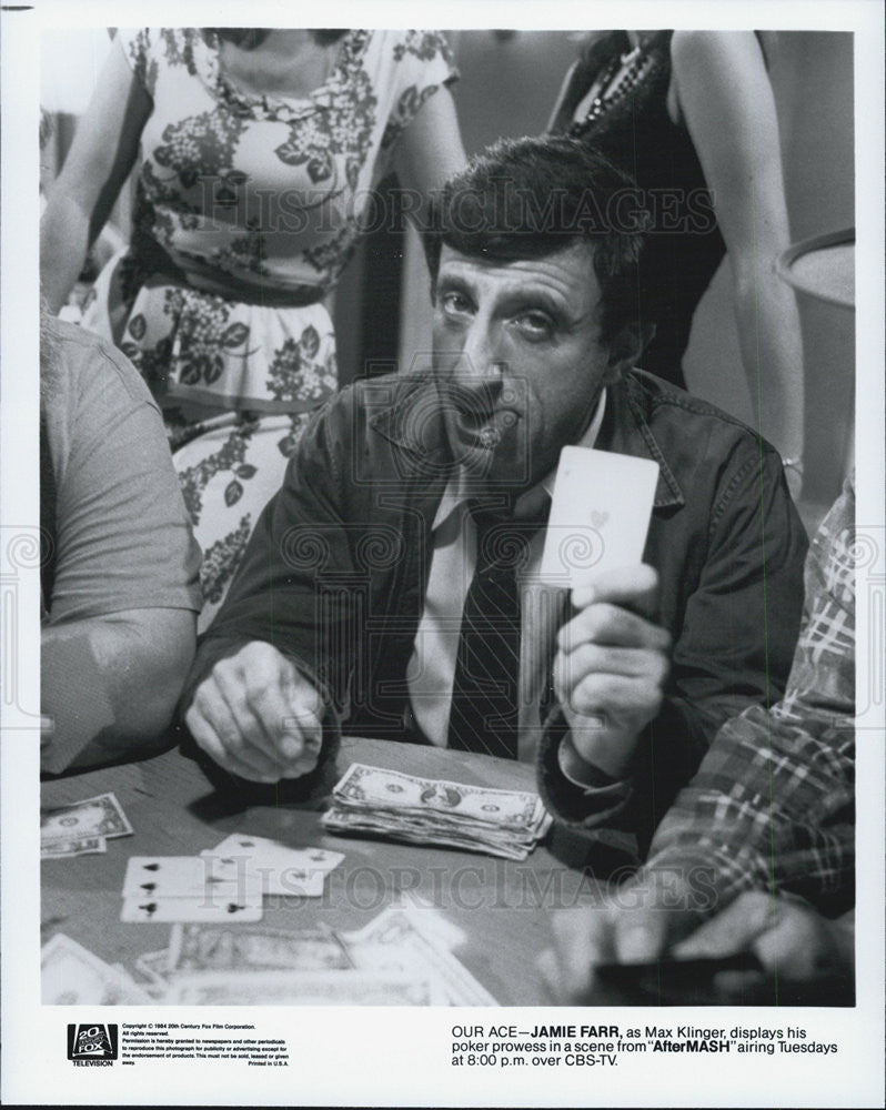 1984 Press Photo Jamie Farr stars as Max Klinger in &quot;AfterMASH.&quot; - Historic Images