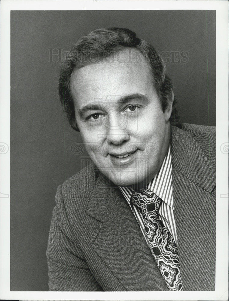 1975 Press Photo Steve Bell co-anchors &quot;Good Morning America.&quot; - Historic Images