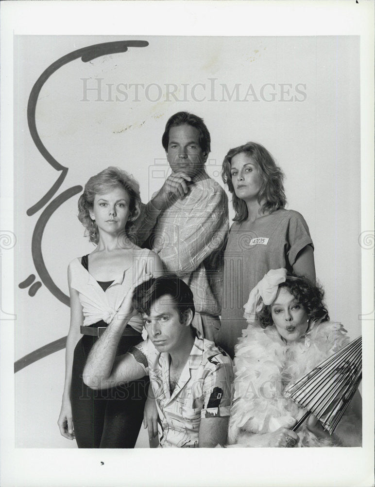 1985 Press Photo Linda Purl Tony Bill Season Hubley ALFRED HITCHCOCK PRESENTS - Historic Images