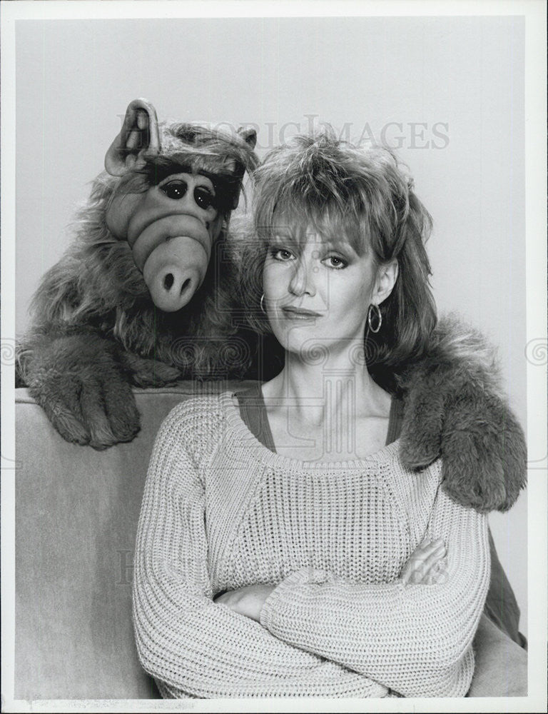 1986 Press Photo Anne Schedeen ALF - Historic Images