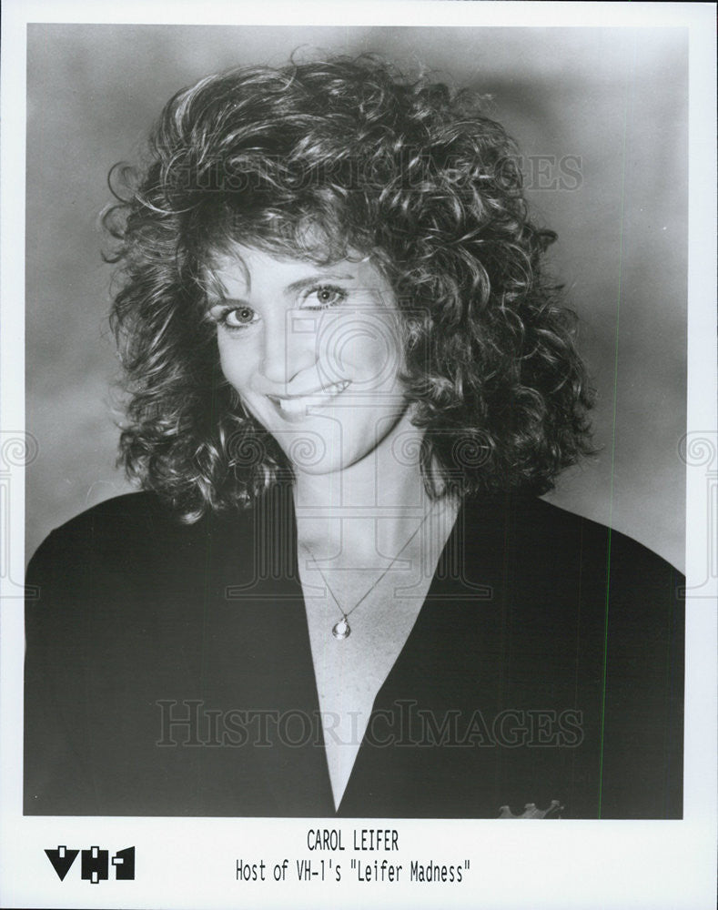 Press Photo Carol Leifer, host of &quot;Leifer Madness&quot; - Historic Images