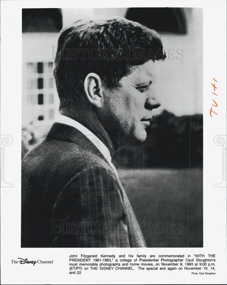 Press Photo John F Kennedy WITH THE PRESIDENT 1961-1963 - Historic Images