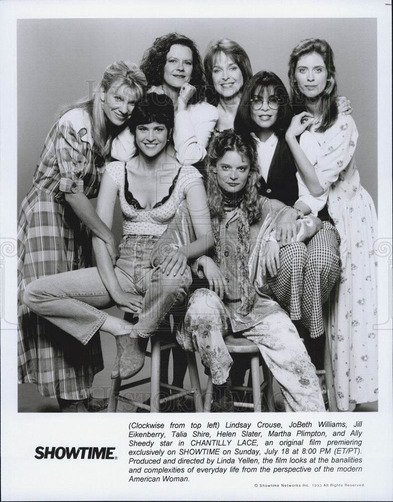 1993 Press Photo Cast Members of &quot;Chantilly Lace&quot; - Historic Images