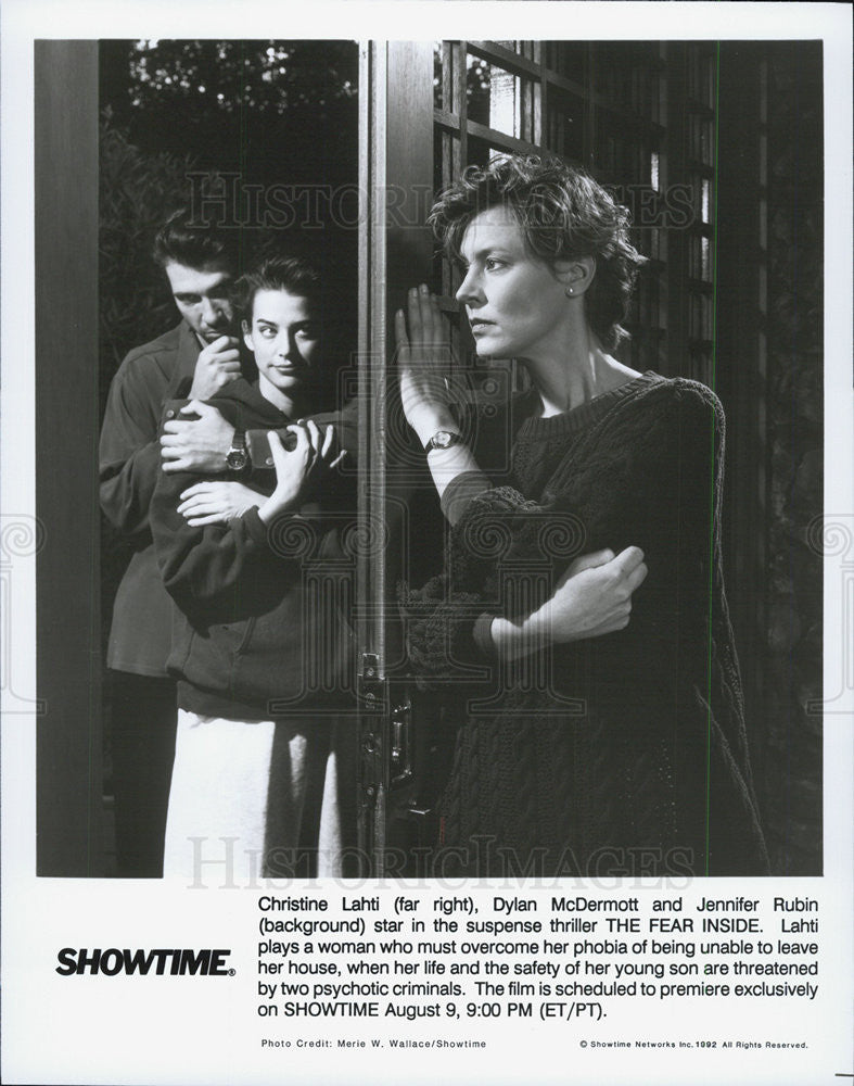 1992 Press Photo Christine Lahti in &quot;The Fear Inside&quot; - Historic Images