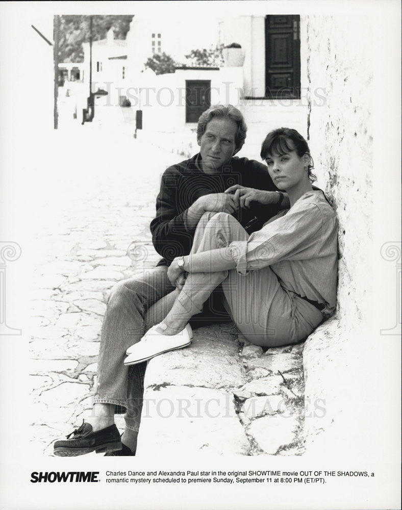 Press Photo Charles Dance in &quot;Out of the Shadows&quot; - Historic Images