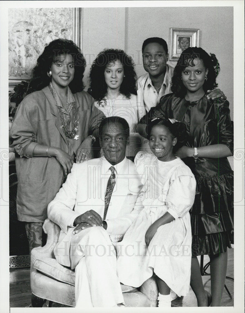 1987 Press Photo "The Cosby Show" Bill Cosby,Phylicia Rashad, - Historic Images