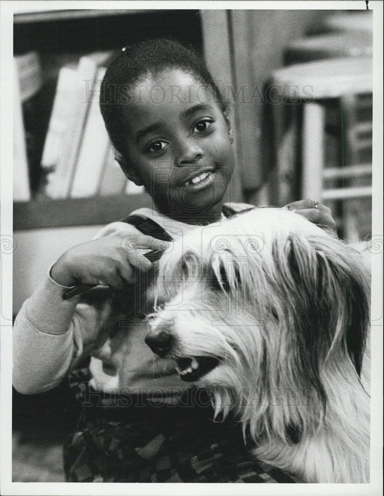 1986 Press Photo Keisha Knight Pulliam THE COSBY SHOW - Historic Images