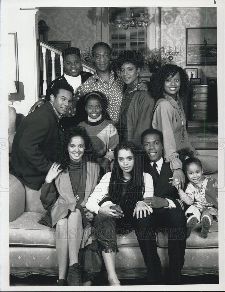 1989 Press Photo Cast "The Cosby Show" - Historic Images