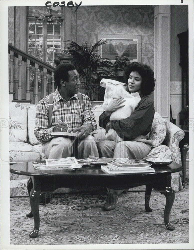 1985 Press Photo Bill Cosby in &quot;The Cosby Show&quot; - Historic Images