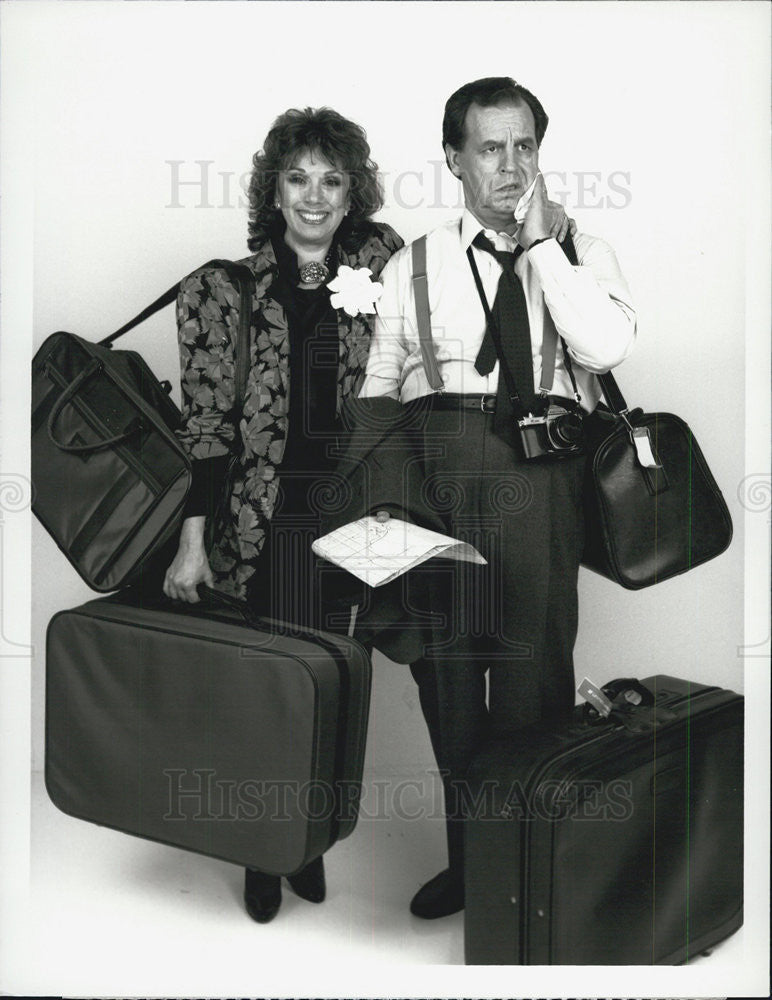 1988 Press Photo Phyllis Newman &amp; Paul Doooley in &quot;Coming if Age&quot; - Historic Images