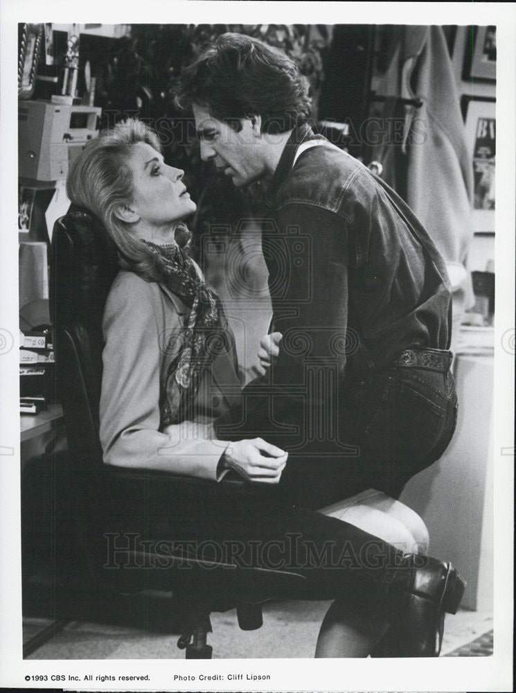 1993 Press Photo Candace Bergen in &quot;Murphy Brown&quot; - Historic Images