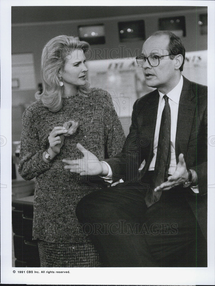 1991 Press Photo Candace Bergen in &quot;Murphy Brown&quot; - Historic Images