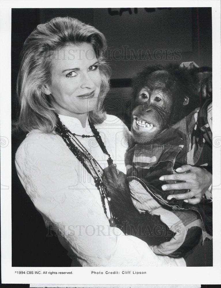 1993 Press Photo Candice Bergen on &quot;Murphy Brown&quot; - Historic Images