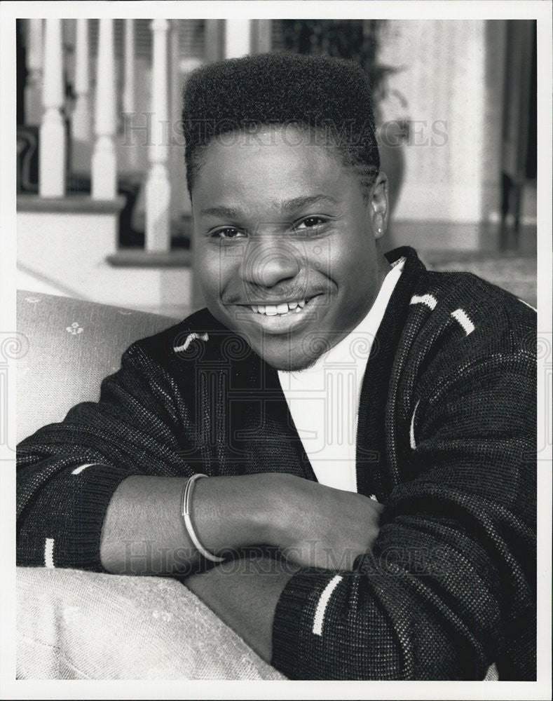 1989 Press Photo Malcolm Jamal Warner - Historic Images