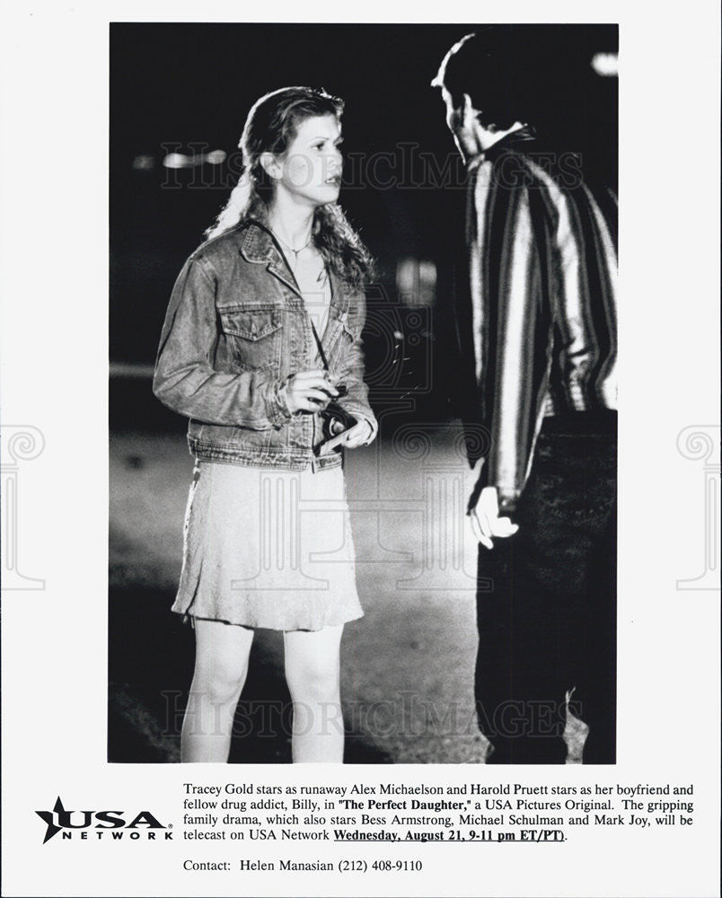 Press Photo Tracey Gold Perfect Daughter - Historic Images