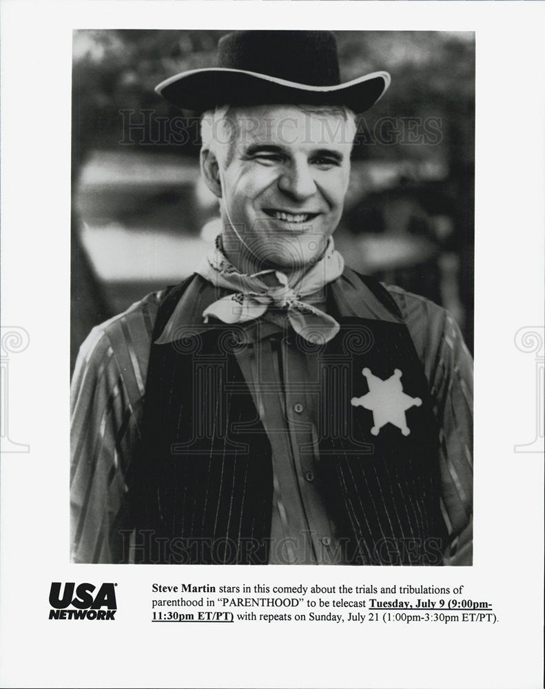 Press Photo Steve Martin Parenthood - Historic Images