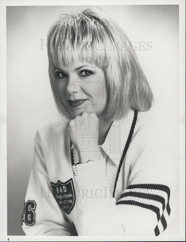 1989 Press Photo Ann Jillian on &quot;TThe Ann jillian Story&quot; - Historic Images