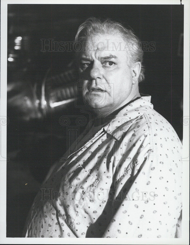 1986 Press Photo Charles Durning Stars in NBC's "You Gotta Believe Me." - Historic Images