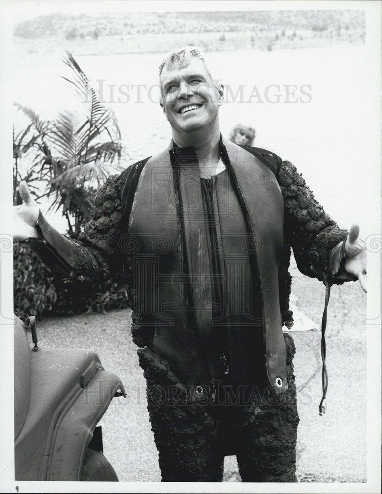 1985 Press Photo George Peppard in "The A-Team" - Historic Images