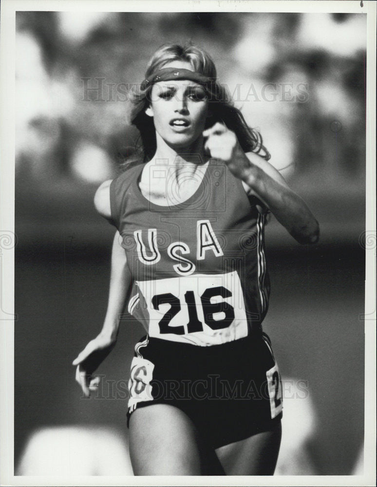 1980 Press Photo Susan Anton Stars Drama &quot;Goldengirl&quot;  Olympics NBC Movie Week - Historic Images