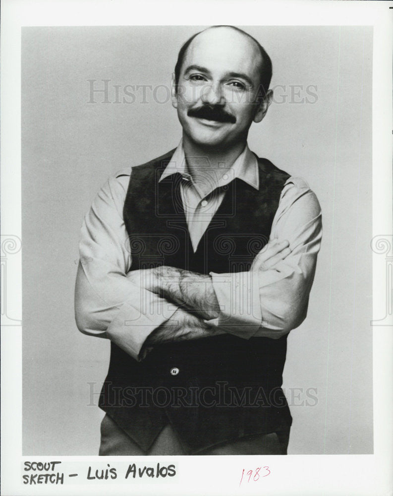 1983 Press Photo Luis Avalos - Historic Images