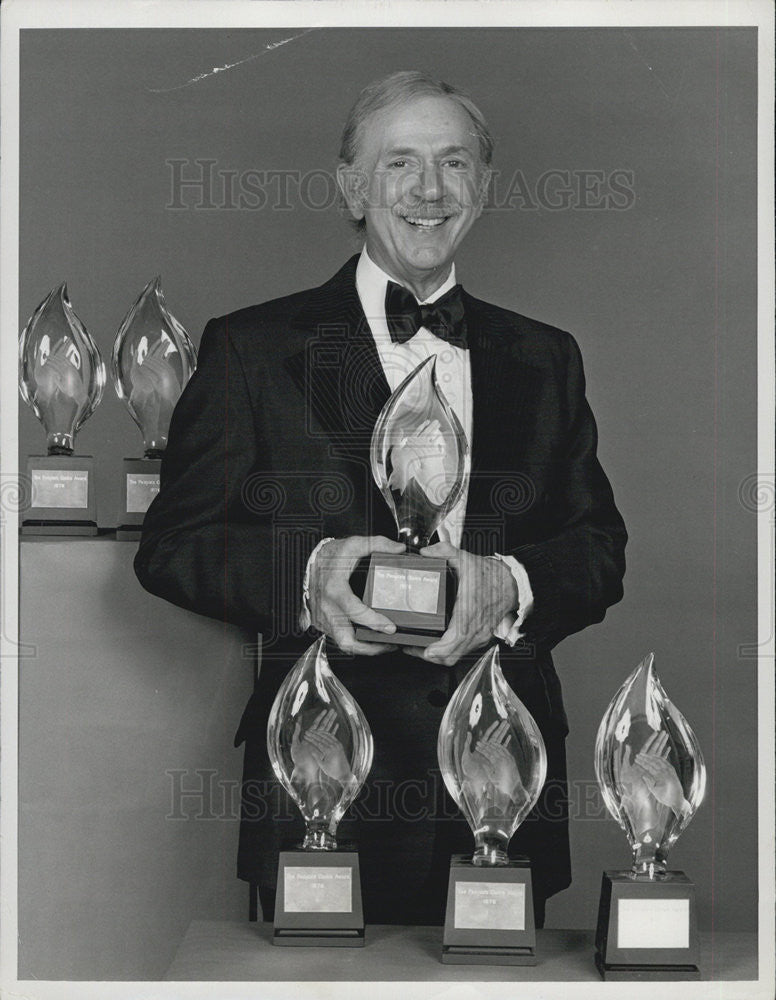 1976 Press Photo Jack Albertson The People's Choice Awards Actor - Historic Images