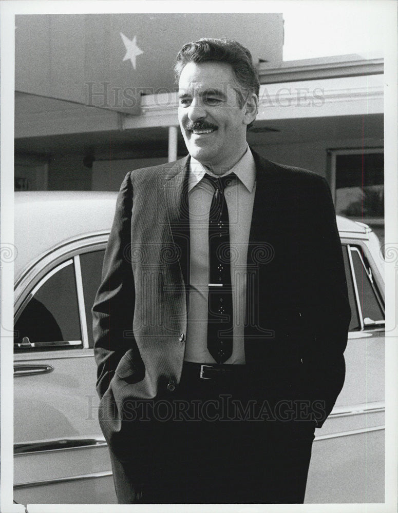 1987 Press Photo Dennis Farina Crime Story Television Actor - Historic Images