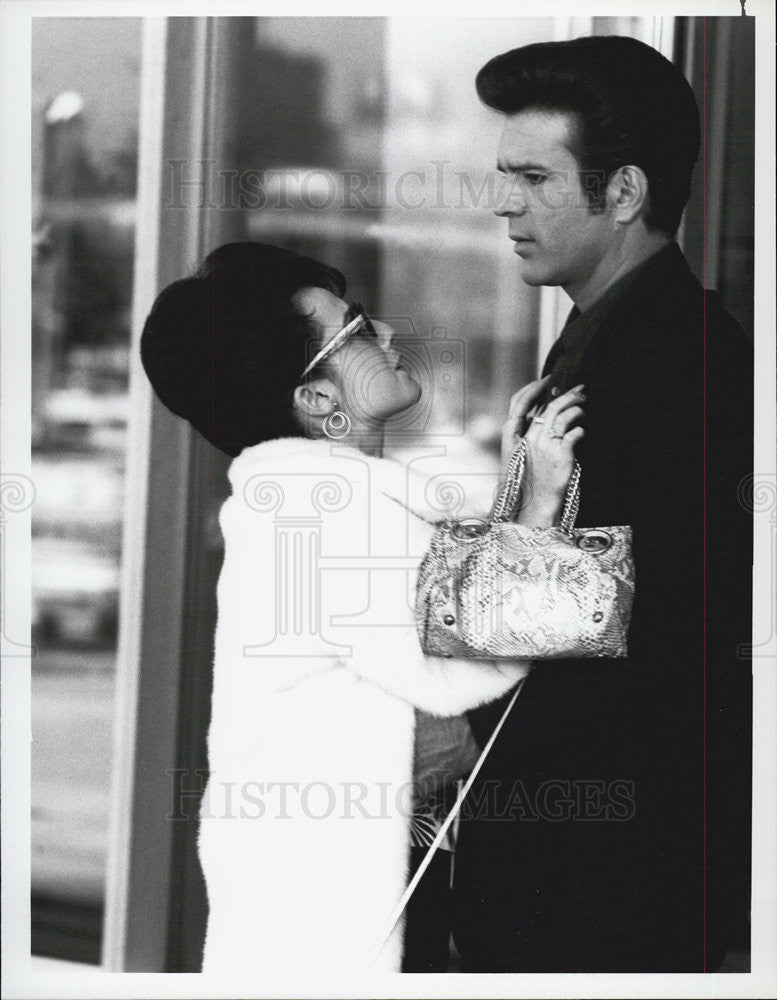 1986 Press Photo Anthony Denison Johann Carlo Strange Bedfellows NBC Television - Historic Images