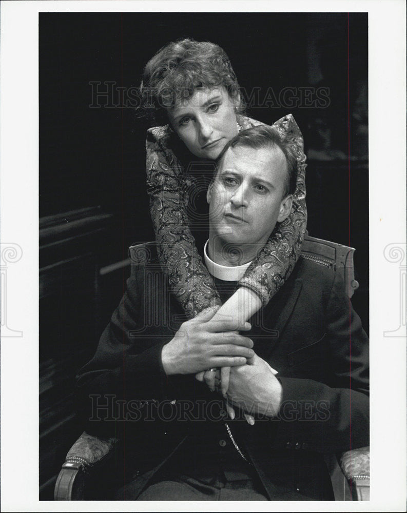 1993 Press Photo Jim Mezon in"Candida" - Historic Images