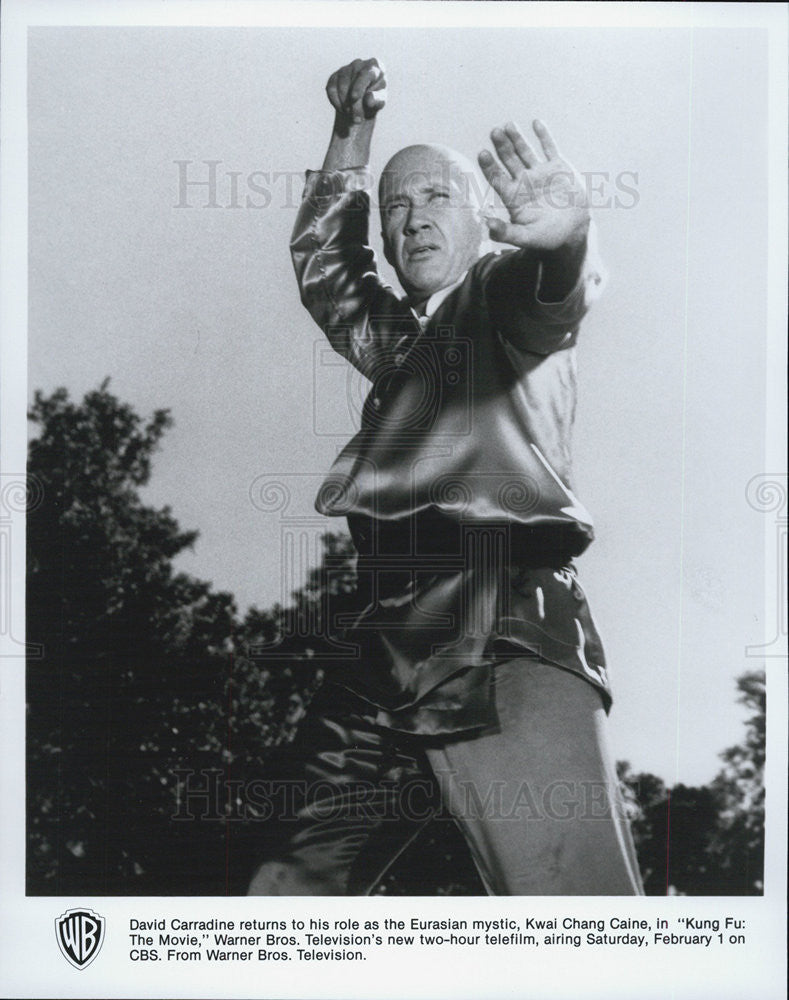 Press Photo David Carradine Kung Fu Movie Actor - Historic Images