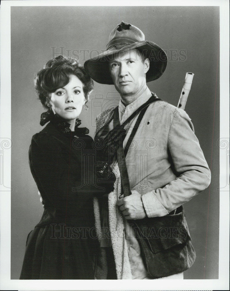 1986 Press Photo Kerrie Keane David Carradine CBS Television Movie - Historic Images