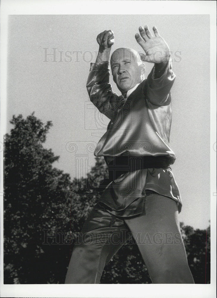 1986 Press Photo David Carradine CBS Television Movie - Historic Images