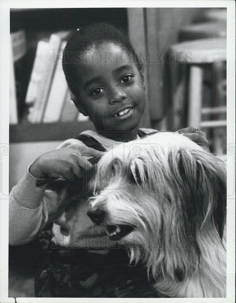 1987 Press Photo &quot;The Cosby Show&quot; keisha Knight Pulliam - Historic Images