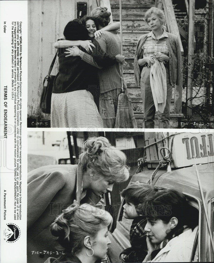 1983 Press Photo Shirley MacLaine and Debra Winger in &quot;Terms of Endearment&quot; - Historic Images