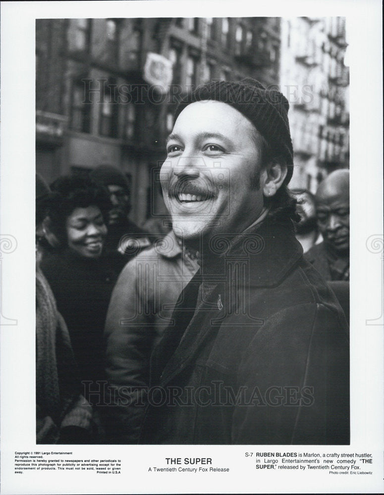 1991 Press Photo The Super Film Actor Ruben Blades - Historic Images