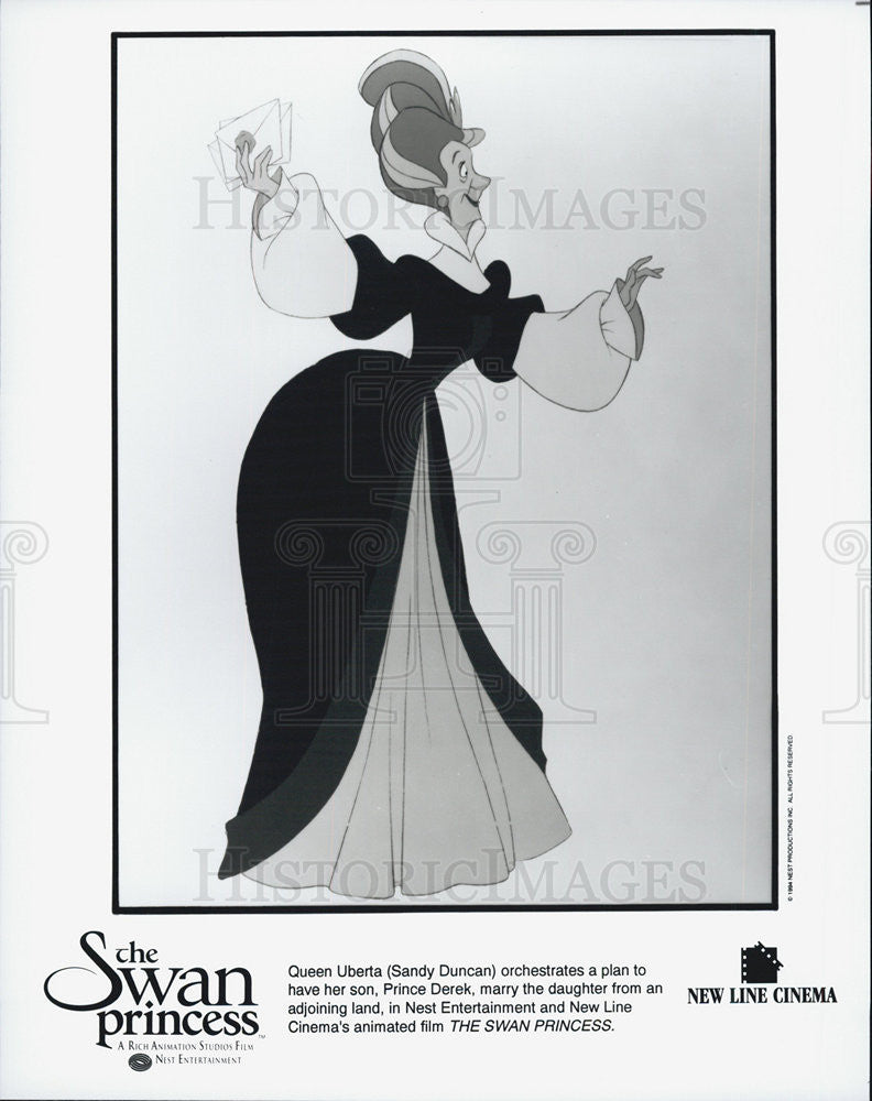 1994 Press Photo &quot;The Swan Princess&quot; - Historic Images