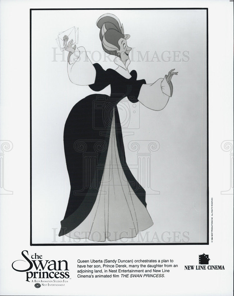 1994 Press Photo "The Swan Princess" - Historic Images