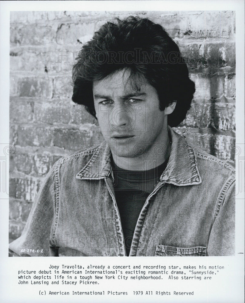 1979 Press Photo Joey Travolta Sunnyside American International Pictures - Historic Images