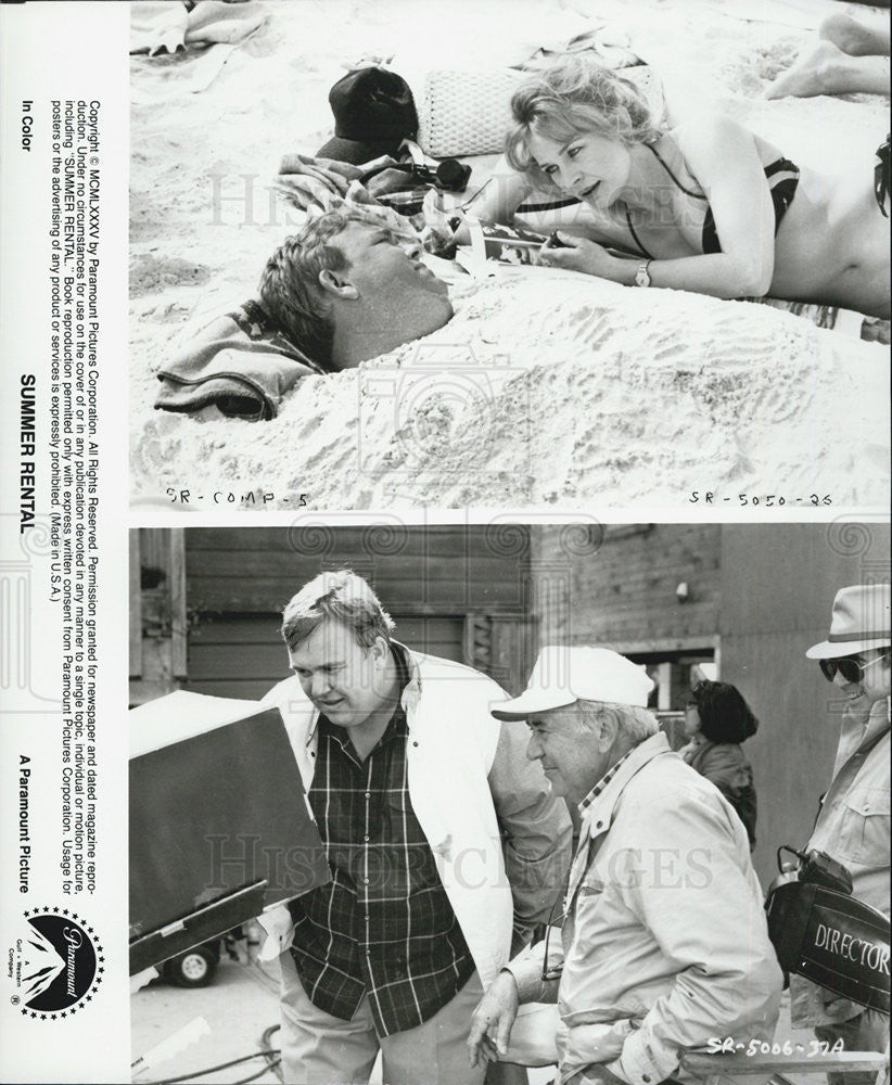 Press Photo John Candy Actor Summer Rental Movie - Historic Images