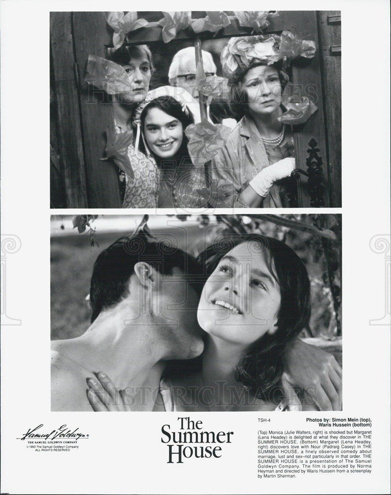 1993 Press Photo "The Summer House"Julie Walters,Lena Headey,Padraig Casey - Historic Images