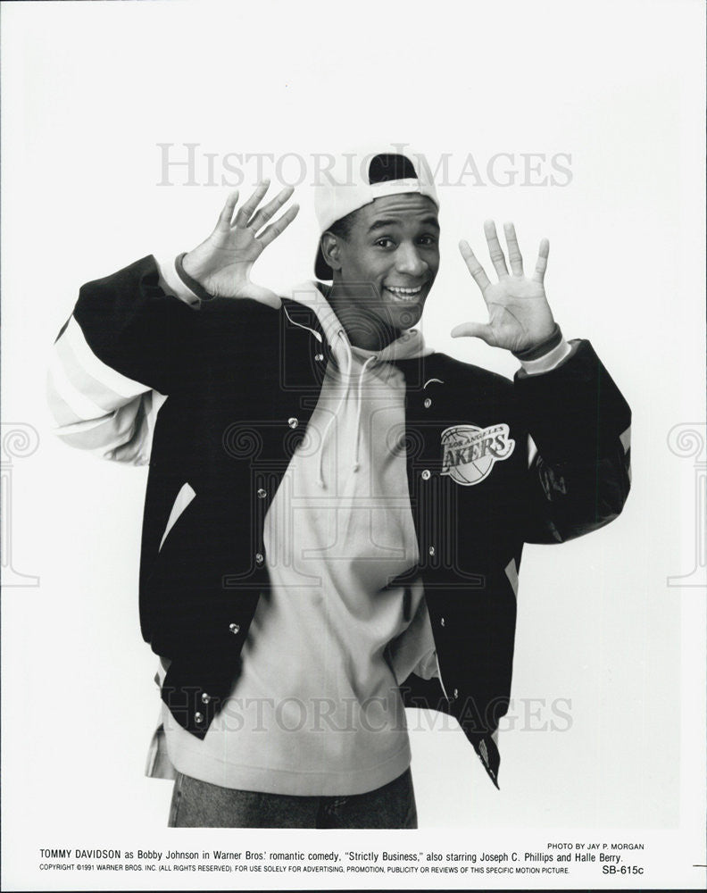 1991 Press Photo Tommy Davidson in "Strictly Business" - Historic Images