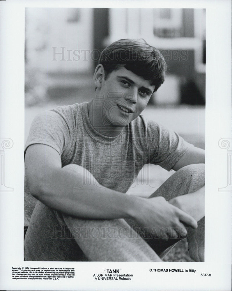 1984 Press Photo C Thomas Howell TANK - Historic Images