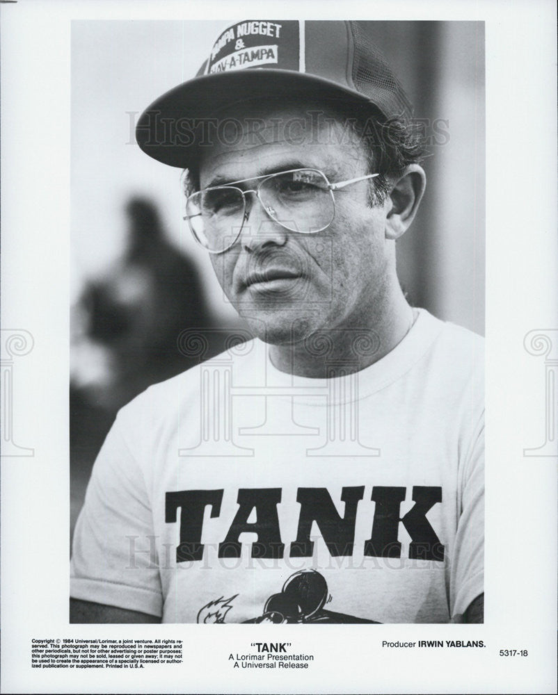 1984 Press Photo Tank Movie producer Irwin Yablans - Historic Images