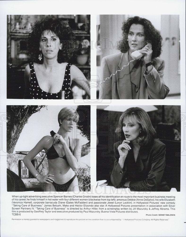 Press Photo Anne DeSalvo, Veronica Hamel, Gates McFadden, Loryn Locklin - Historic Images