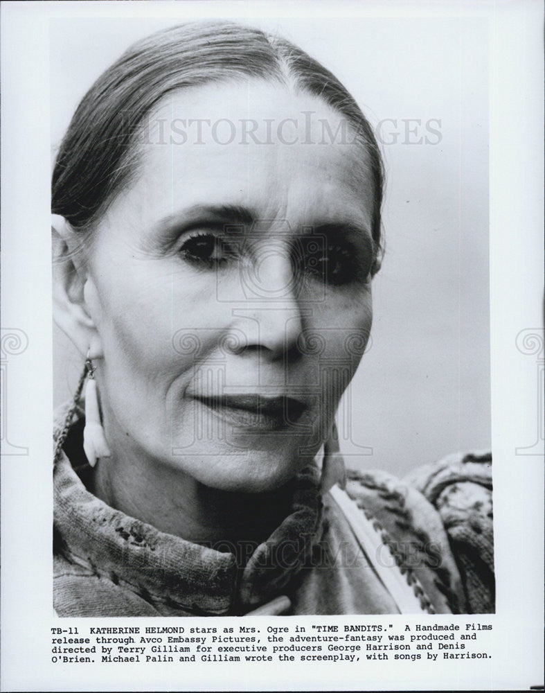 1981 Press Photo Actress Katherine Helmond Starring In &quot;Time Bandits&quot; - Historic Images