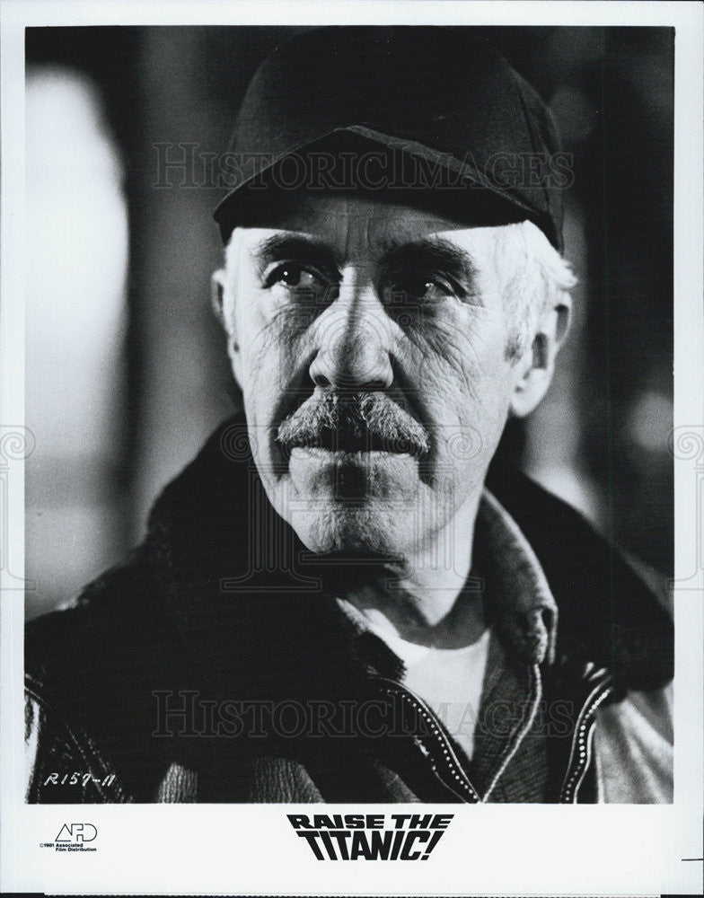 1980 Press Photo Film Raise the  Titanic Jason Robards Richard Jordan - Historic Images