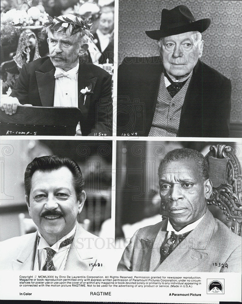 Jack Rummel Ragtime Scenes from Ragtime 1981 vintage promo photo print - Historic Images