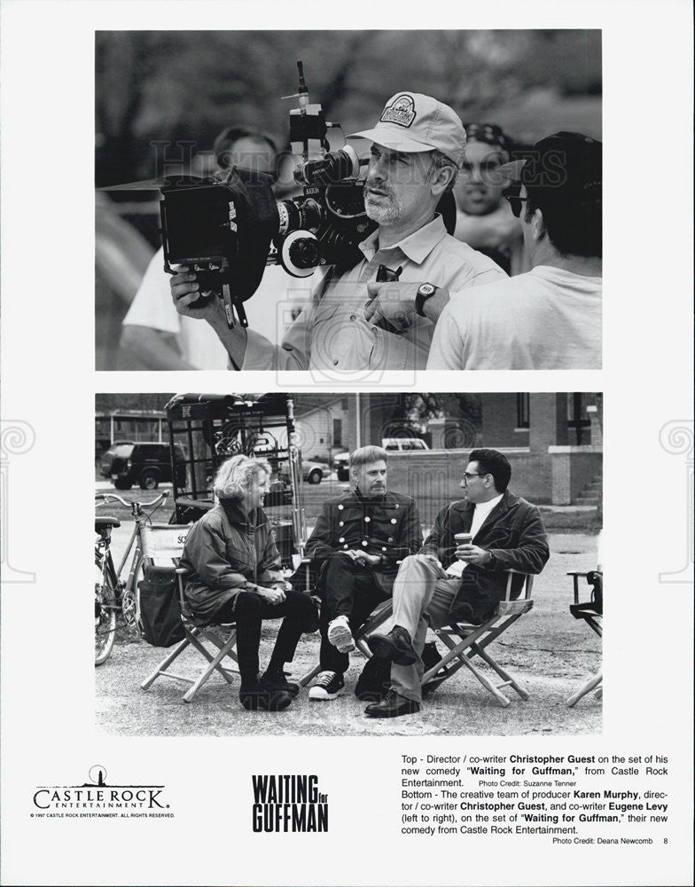 1996 Press Photo Waiting for Guffman director Christopher Guest producer Karen - Historic Images